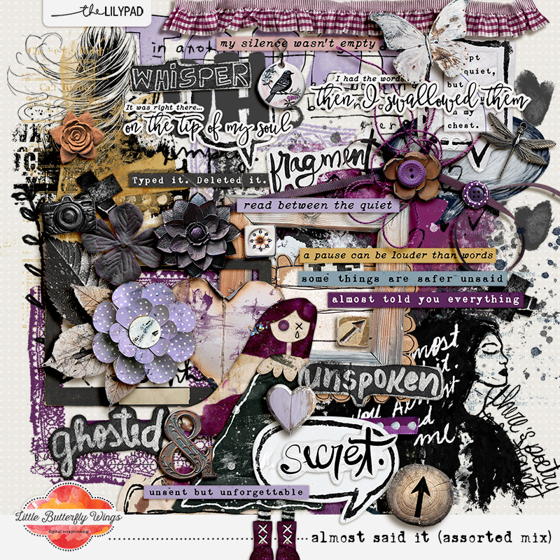 Almost Said it (bundle) by Little Butterfly Wings - Image 6