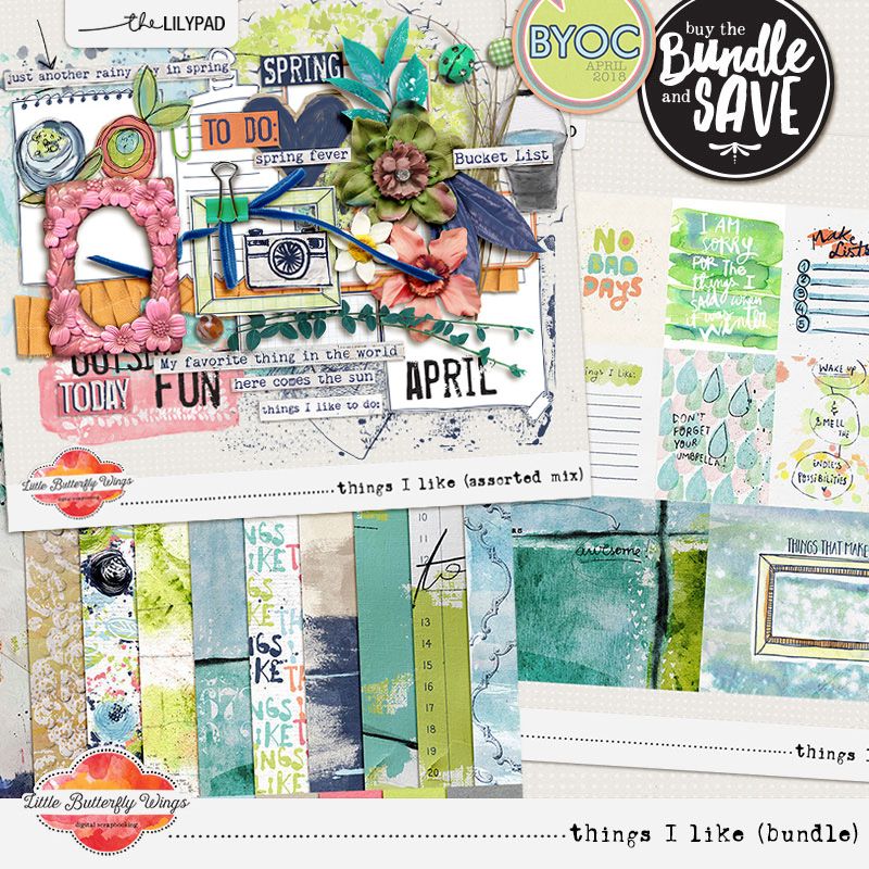 Things I like (bundle) by Little Butterfly Wings