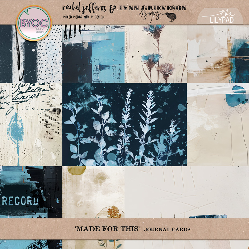 Made For This | Digital Scrapbooking Pocket Cards