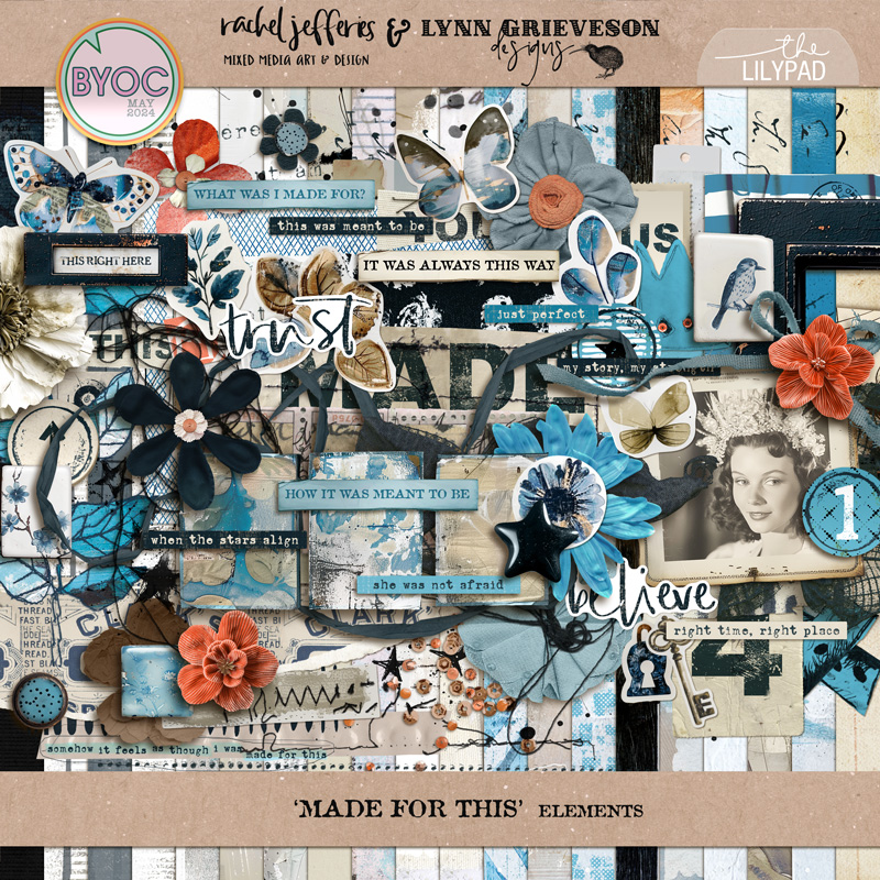 Made For This | Digital Scrapbooking Kit