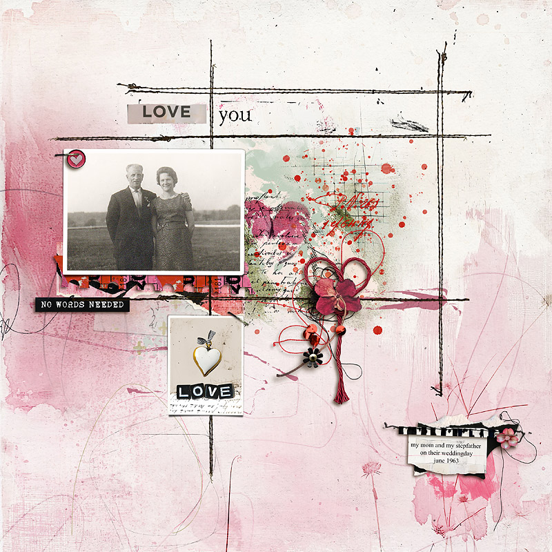 Hear My Voice: 30 - Caring | Digital Scrapbooking Template Duo - Image 9