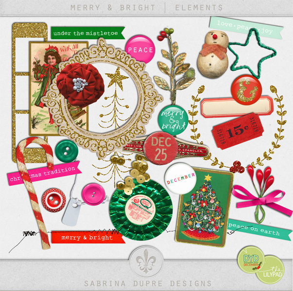 Merry & Bright Elements