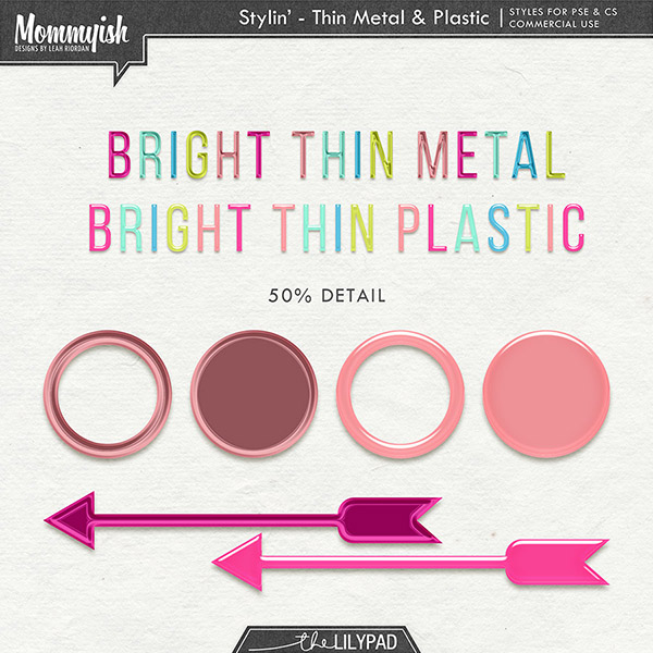 CU/PU - Stylin' Thin Plastic & Metal