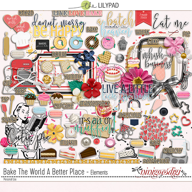 Bake The World A Better Place | Elements