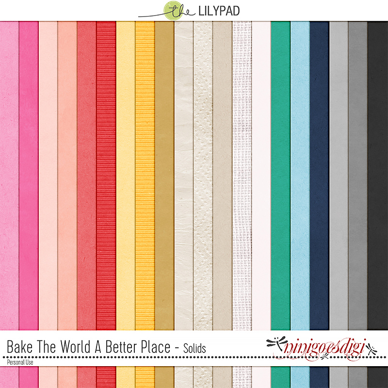 Bake The World A Better Place | Solids