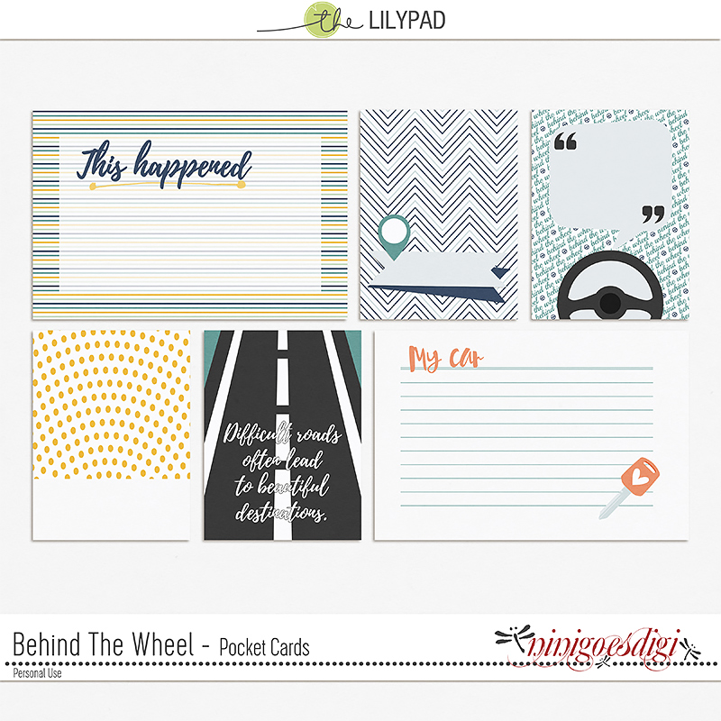 Behind The Wheel | Pocket Cards
