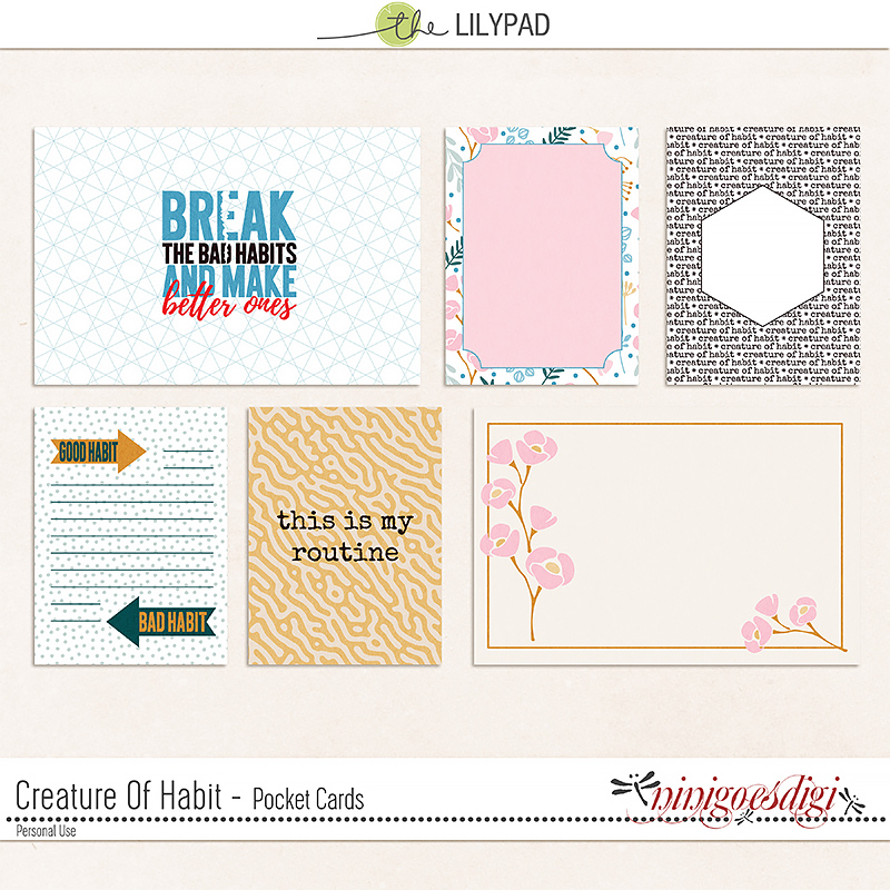Creature Of Habit | Pocket Cards
