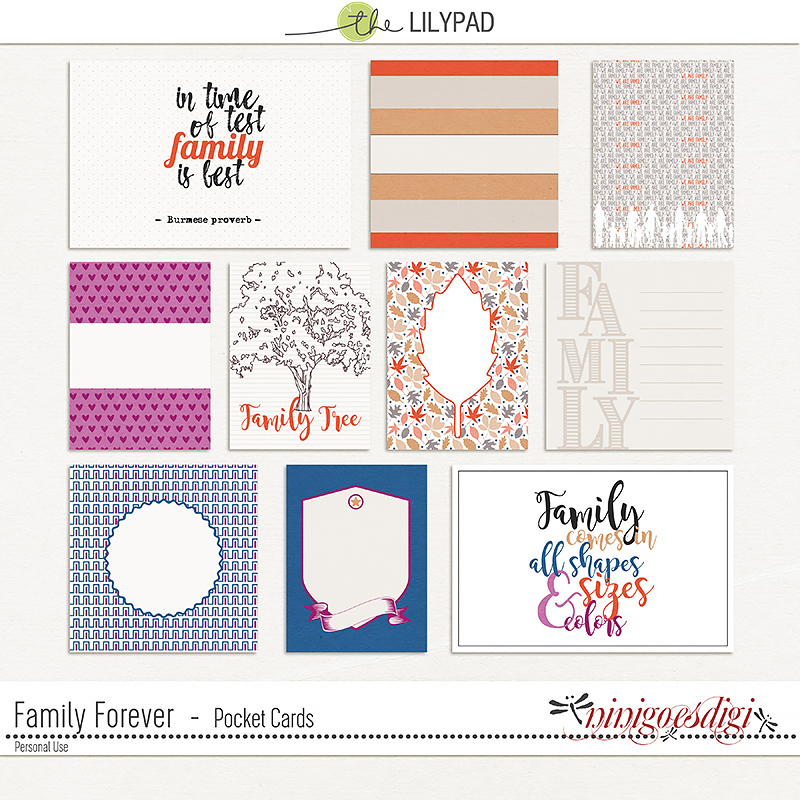 Family Forever | Pocket Cards