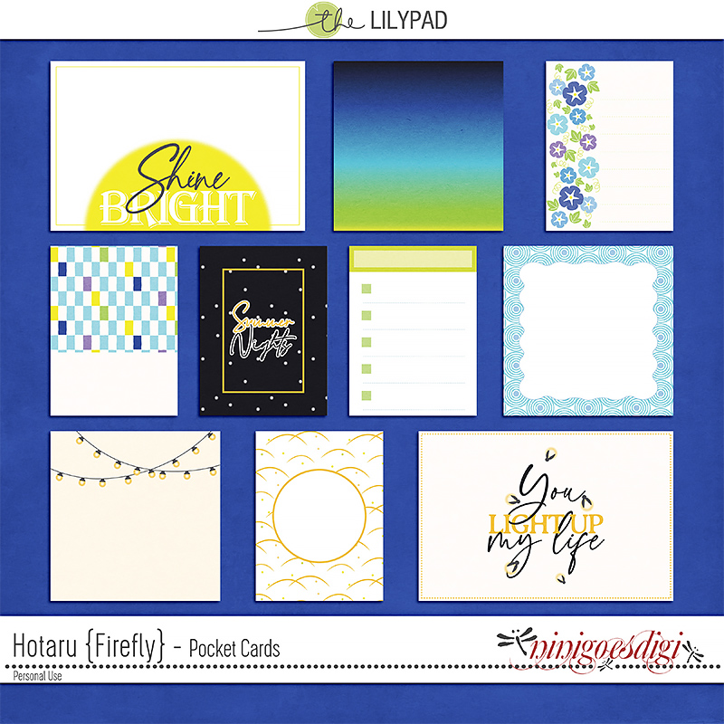 Hotaru {Firefly} | Pocket Cards