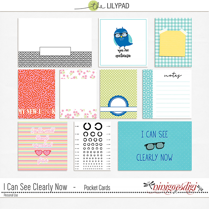 I Can See Clearly Now | Pocket Cards