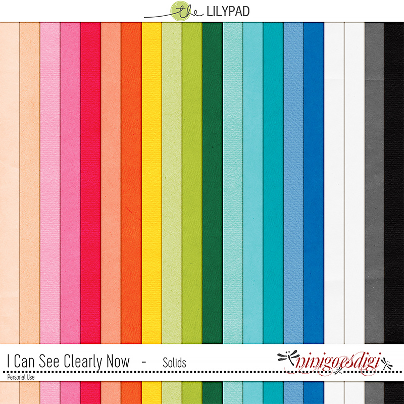I Can See Clearly Now | Solids