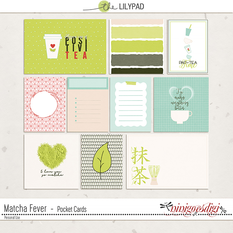 Matcha Fever | Pocket Cards