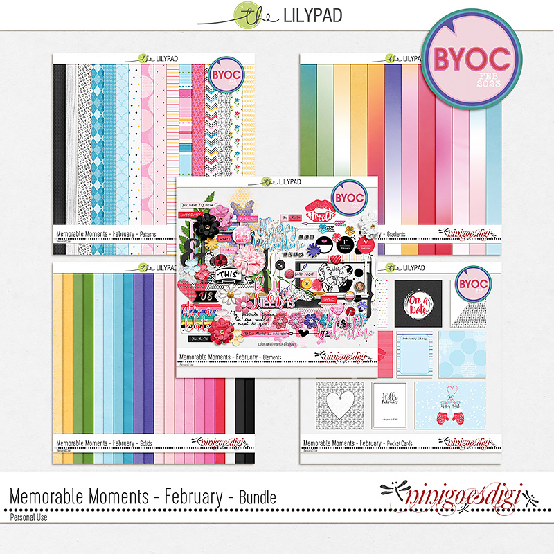Memorable Moments - February | Bundle