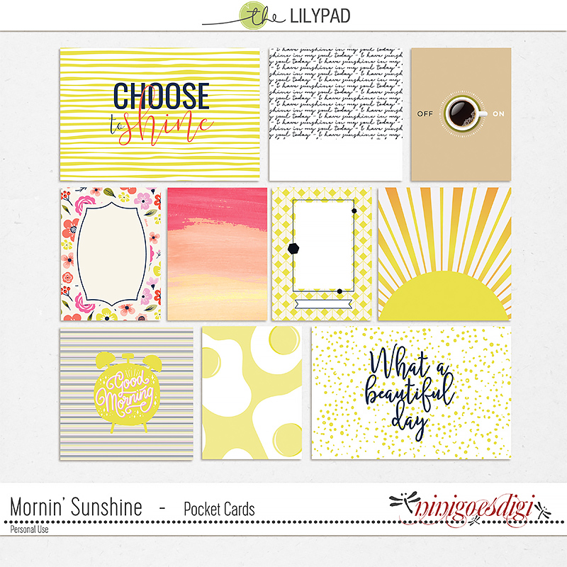 Mornin' Sunshine | Pocket Cards
