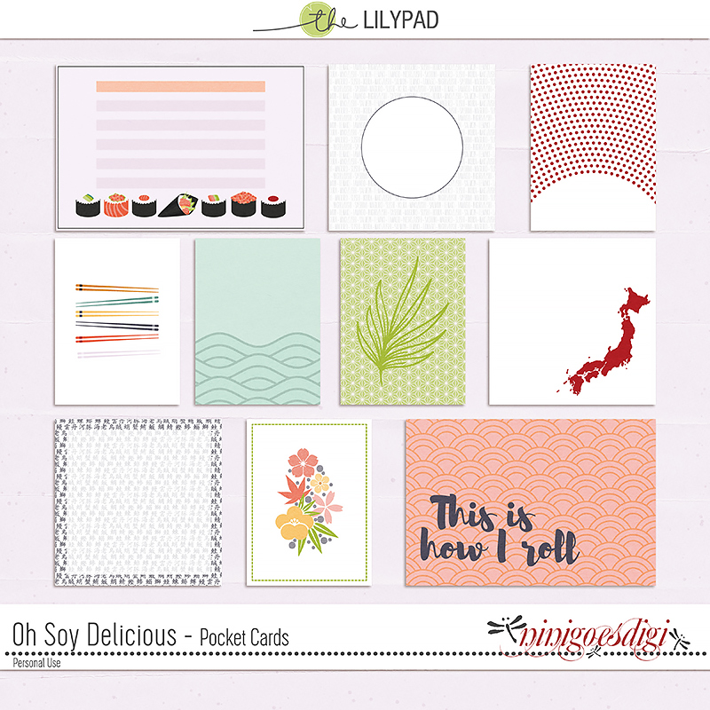 Oh Soy Delicious! | Pocket Cards