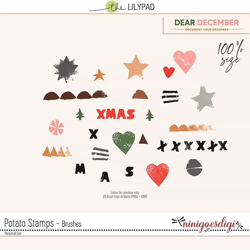 Potato Stamps | Brushes