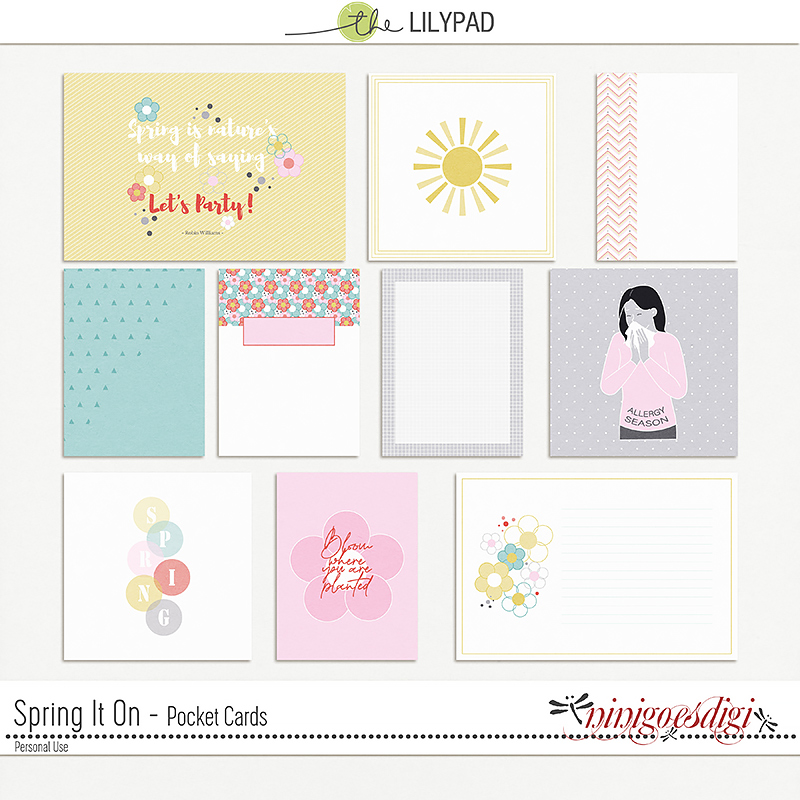 Spring It On | Pocket Cards