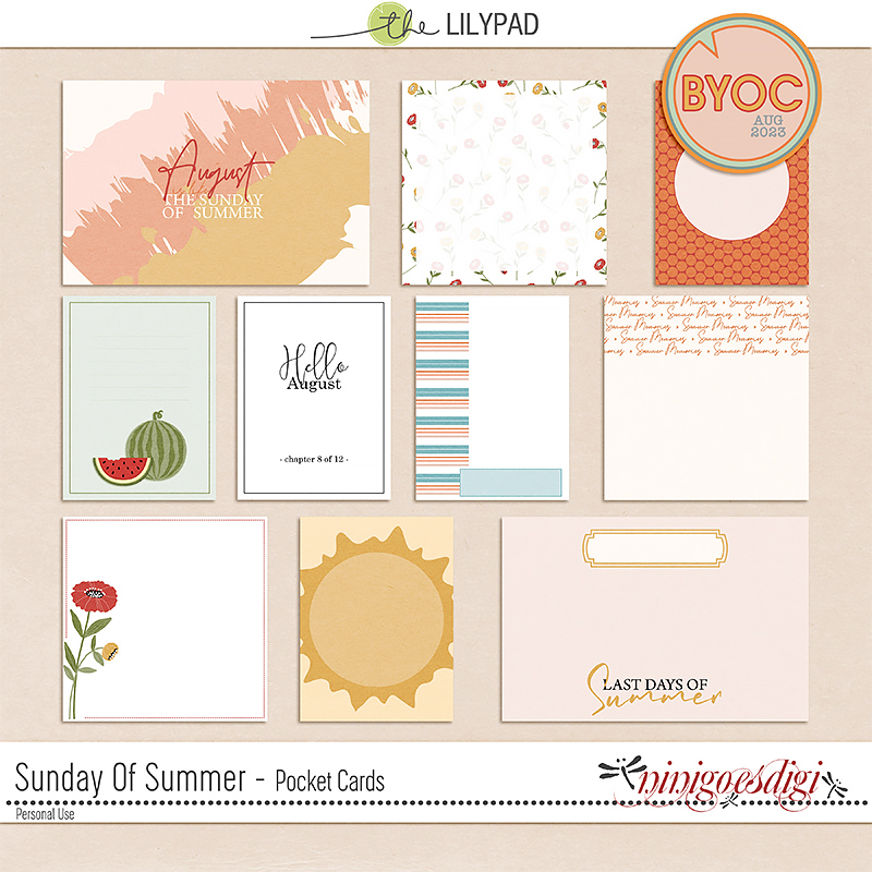 Sunday Of Summer | Pocket Cards