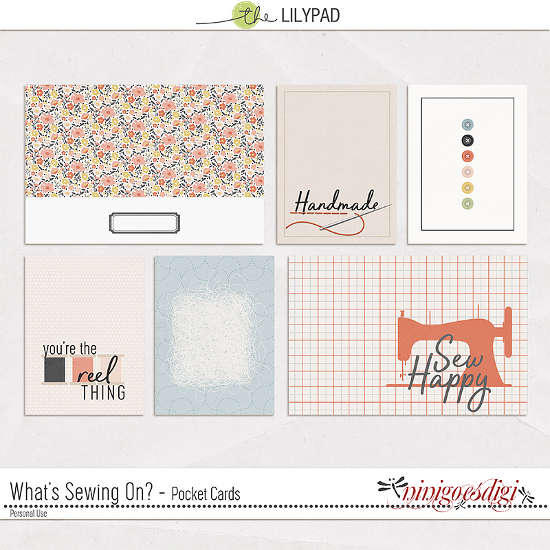 What's Sewing On? | Pocket Cards