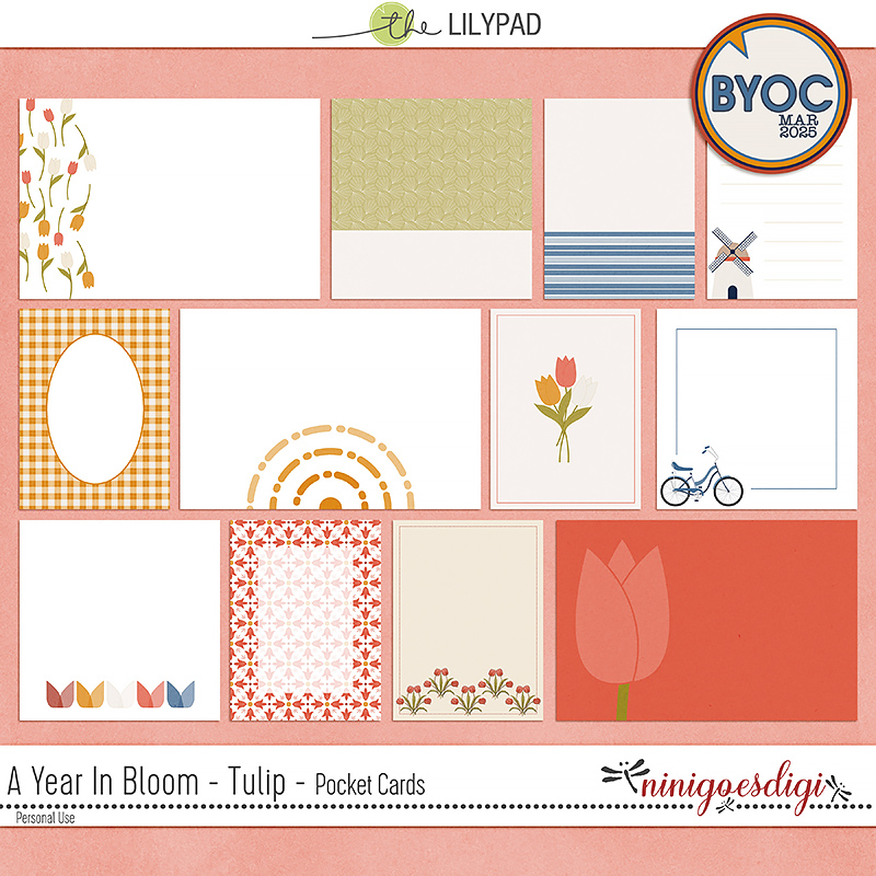 A Year In Bloom - Tulip | Bundle by ninigoesdigi - Image 3