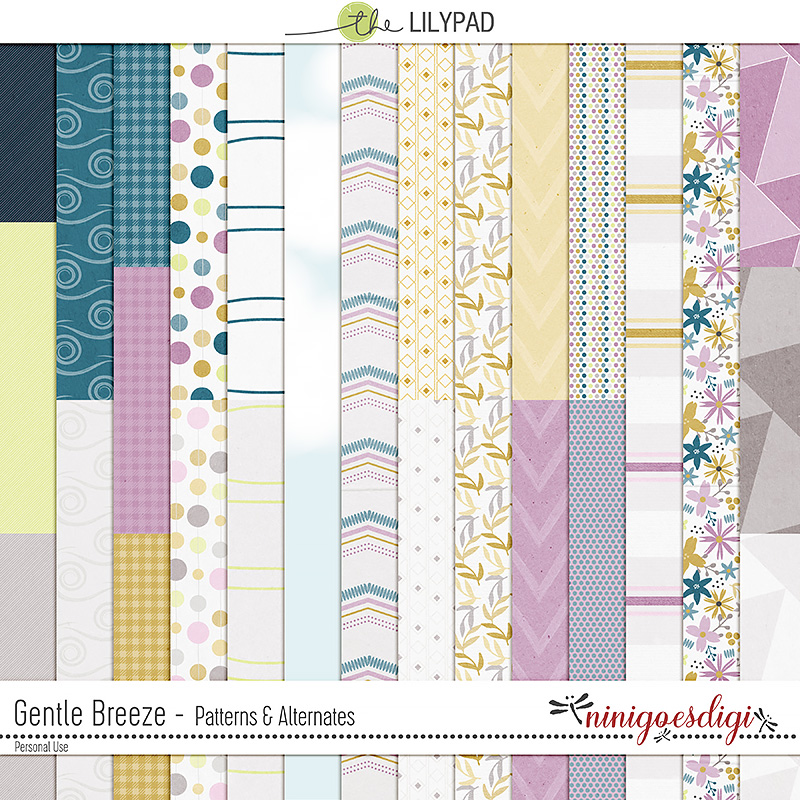 Gentle Breeze | Patterns by ninigoesdigi - Image 2