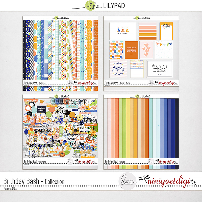 Birthday Bash | Collection by ninigoesdigi and Designed by Soco