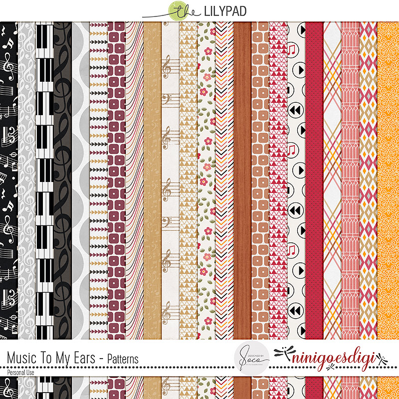 Music To My Ears | Kit by ninigoesdigi and Designed by Soco - Image 3