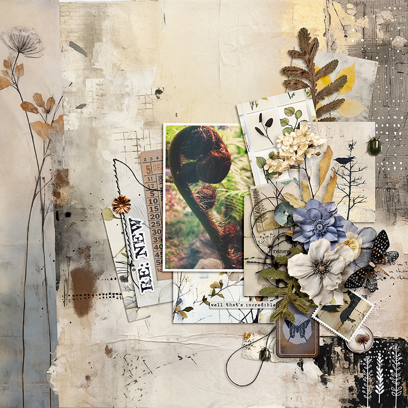 Hear My Voice: 19 - Renewing | Digital Scrapbooking Pocket Cards - Image 8