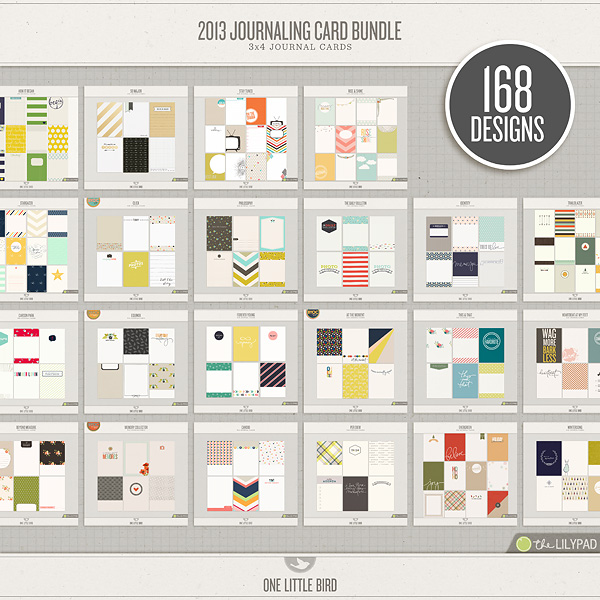 2013 Journaling Card Bundle