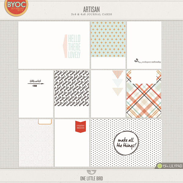 Artisan Journaling Cards