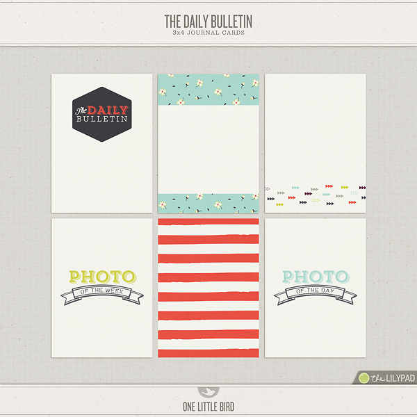 The Daily Bulletin Journaling Cards