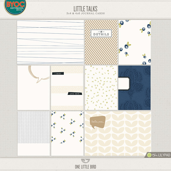 Little Talks Journaling Cards