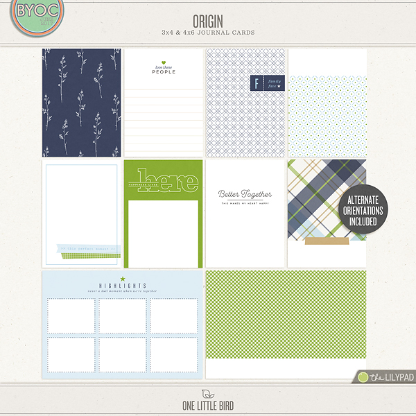 Origin Journaling Cards