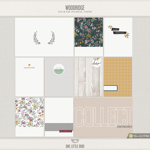 Woodridge Journaling Cards