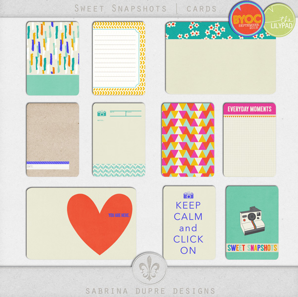 Sweet Snapshots Cards
