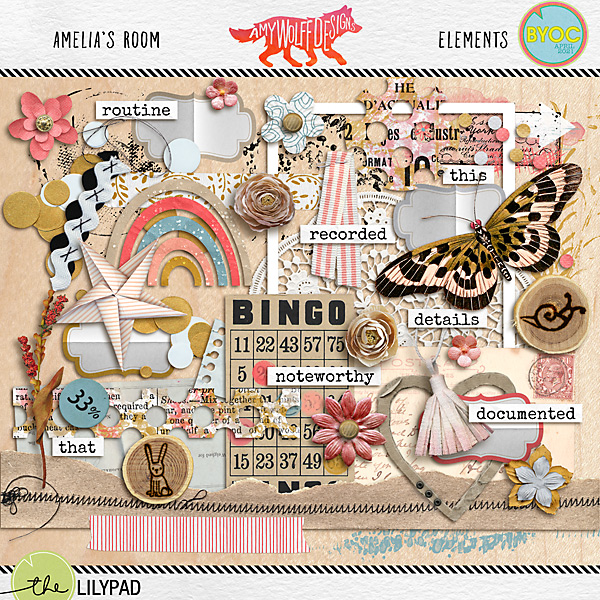 Amelia's Room Elements