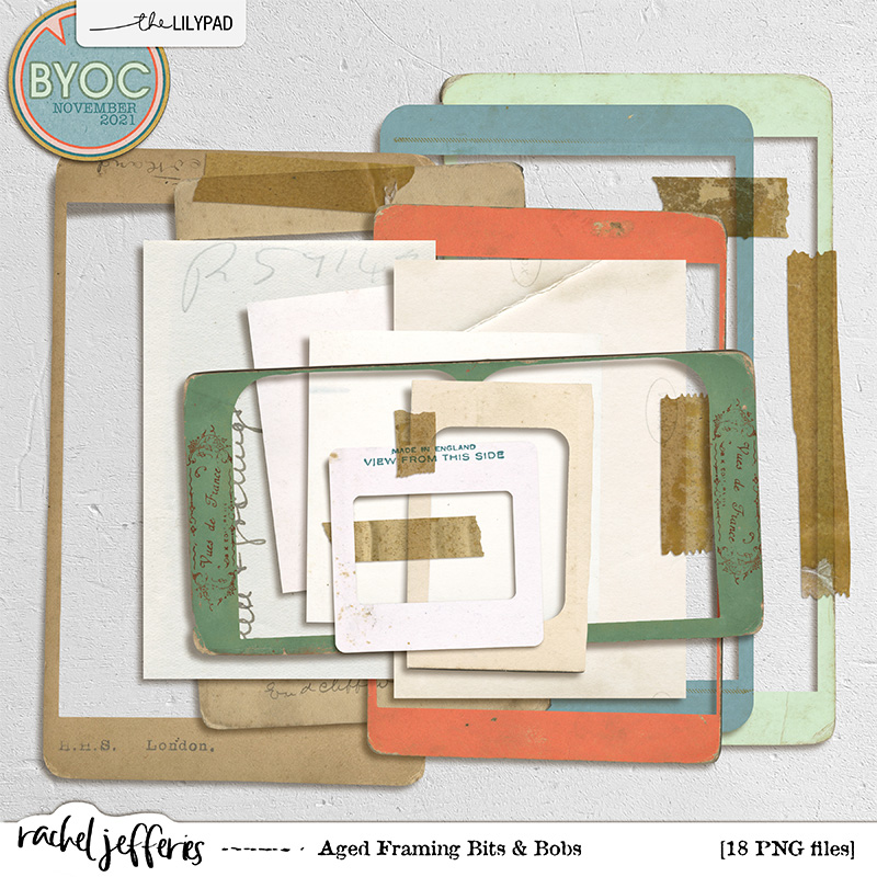 Aged Framing Bits and Bobs