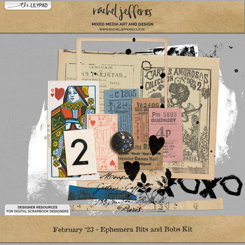 FEB 23 | Ephemera Bits and Bobs Kit