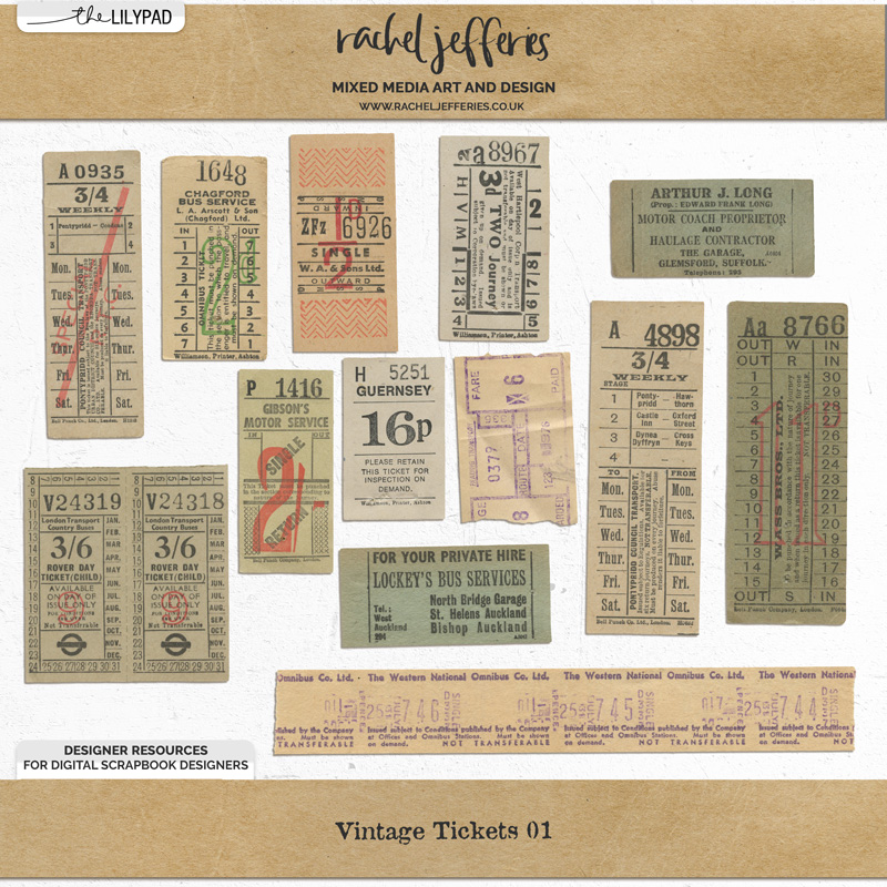 Vintage Tickets 1