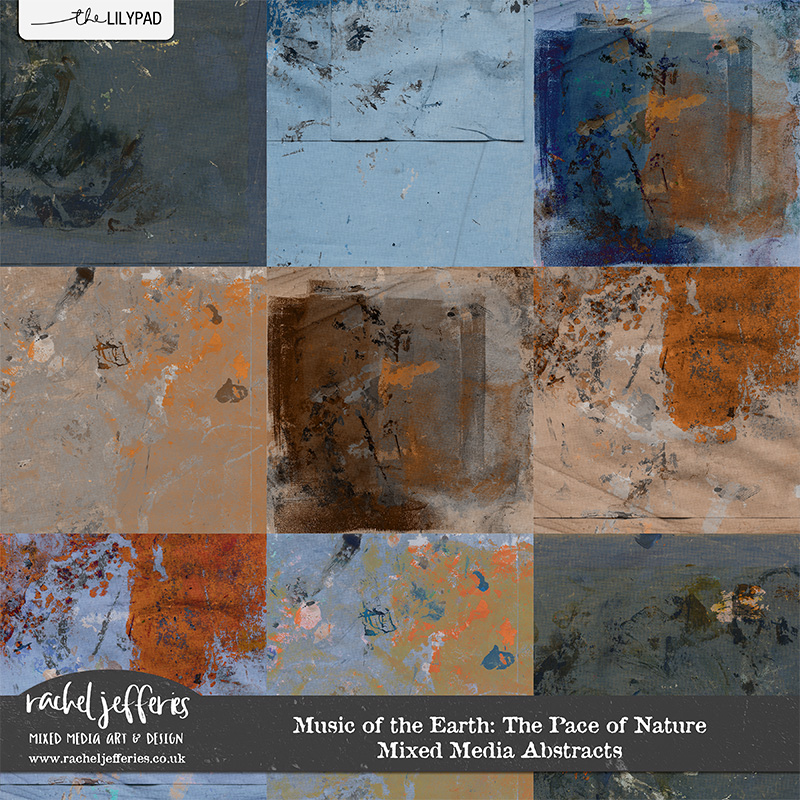 Music of the Earth: The Pace of Nature | Mixed Media Abstracts