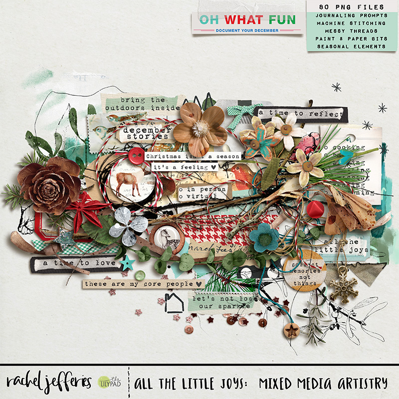 All the Little Joys: Mixed Media Artistry