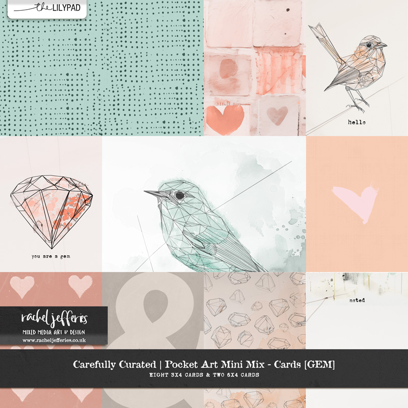 Carefully Curated - Pocket Art Mini Mix | GEM - Cards