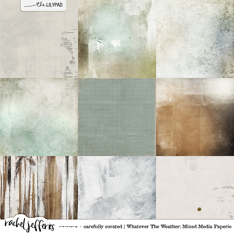 Carefully Curated | Whatever the Weather: Mixed Media Paperie