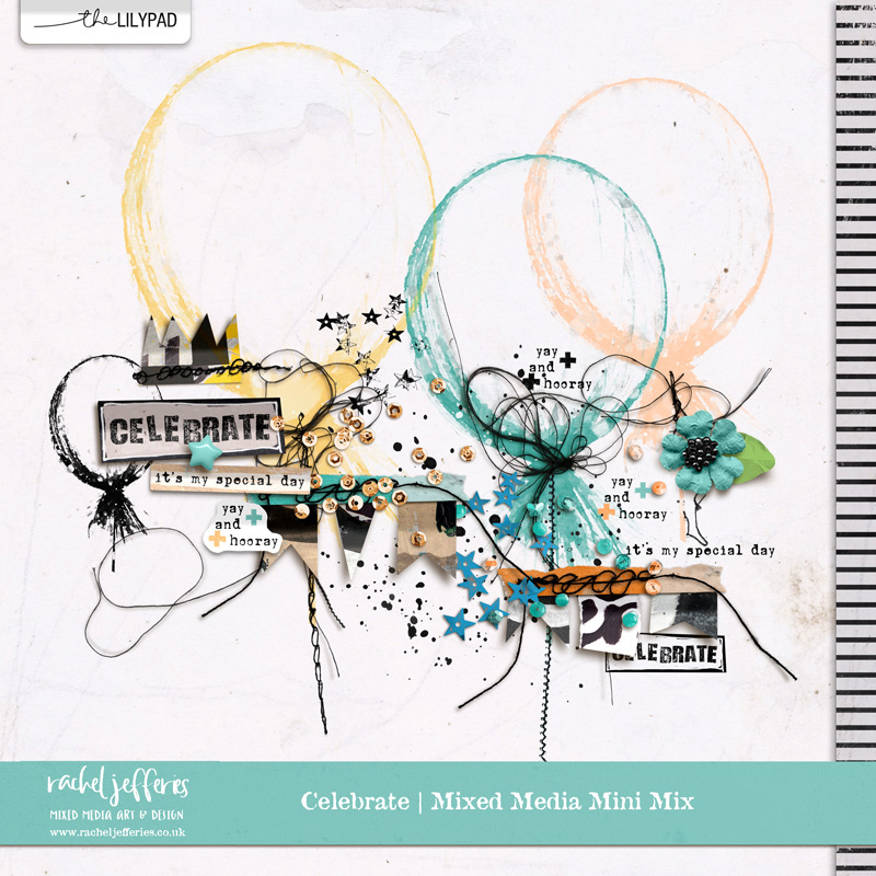 Celebrate | Mixed Media Mini Mix