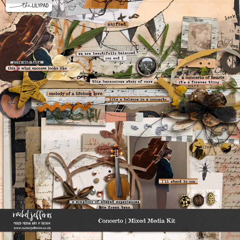 Concerto : Mixed Media Kit