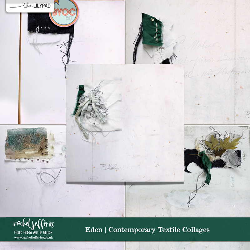 Eden | Contemporary Textile Collages