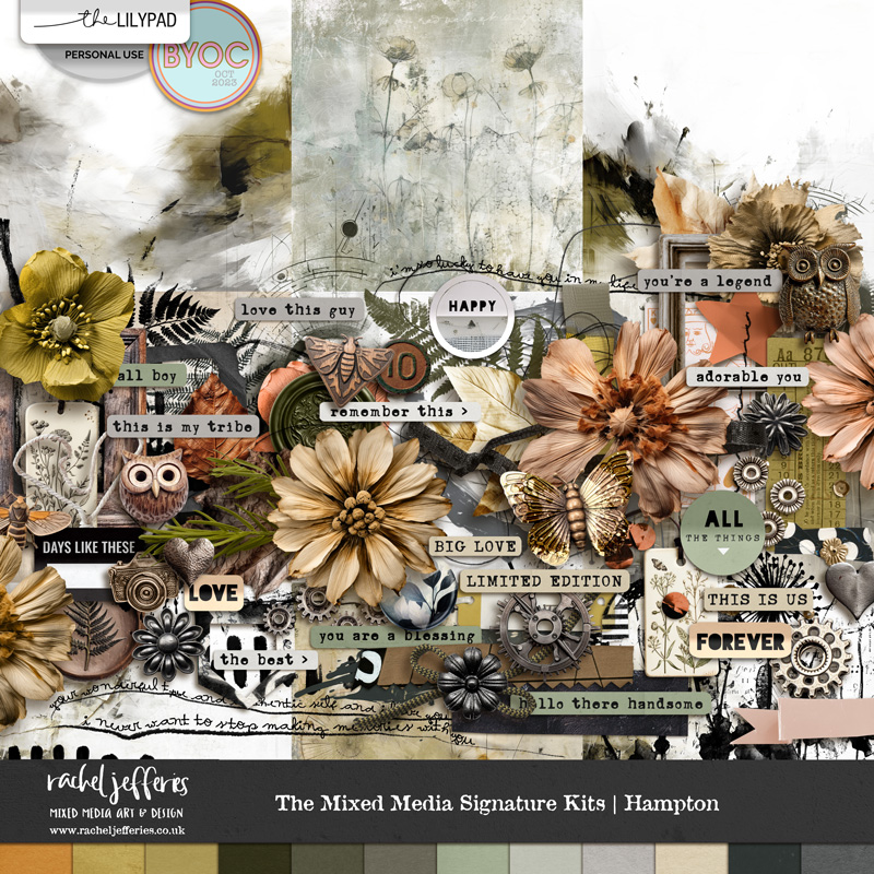 The Mixed Media Signature Kits | Hampton