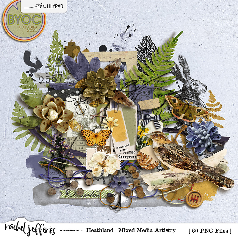 Heathland: Mixed Media Artistry