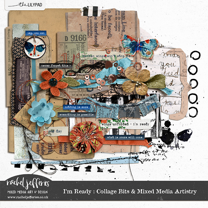 I'm Ready | Mixed Media Artistry