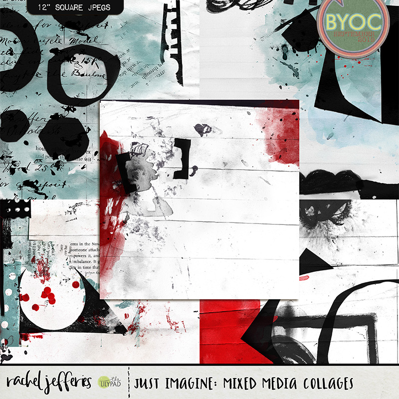 Just Imagine: Mixed Media Collages